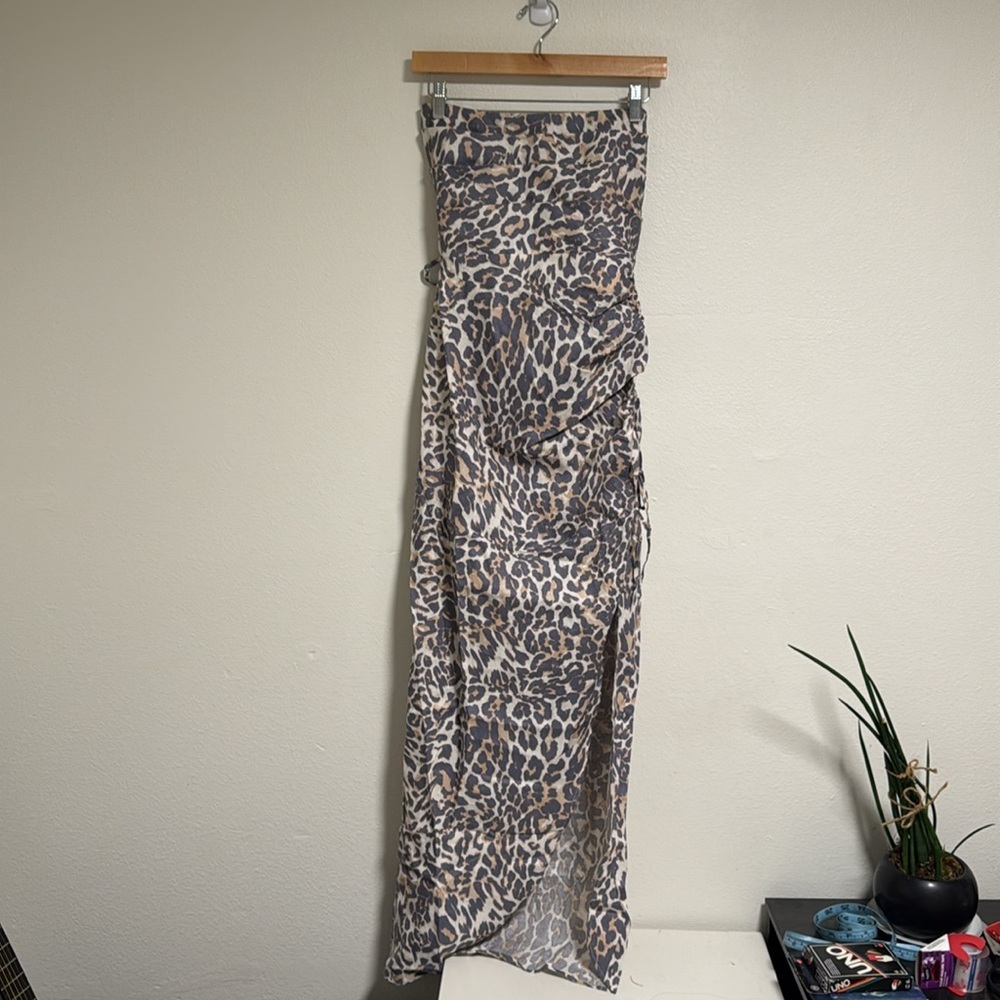 Rumer the Label Amaya Maxi Dress in Cheetah - Picture 4 of 13